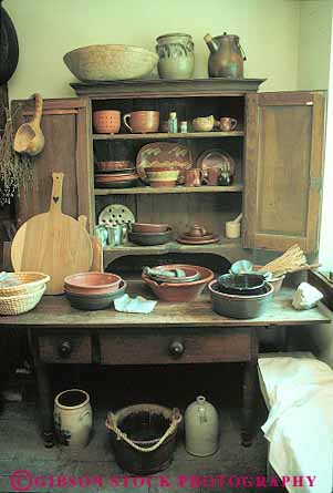 Stock Photo #14184: keywords - amish antique antiques attraction bowl bowls cabinet cabinets country dutch heritage historic interior kitchen lancaster landis museum museums old pantries pantry pennsylvania tavern tourist traveler utensil utensils vert vintage