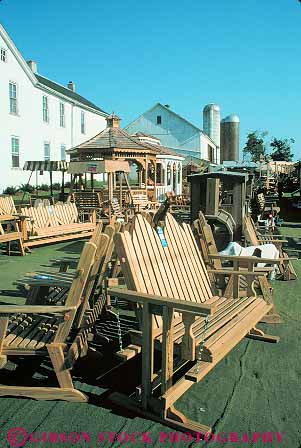 Stock Photo #14186: keywords - amish attraction chair chairs country crafts display displaying dutch folk for furniture heritage lancaster lawn merchandise outdoor outside pennsylvania retail sale sales sell seller selling sells tourist traveler vert wood wooden yard