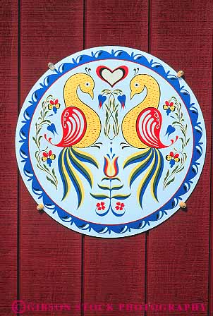 Stock Photo #14188: keywords - amish animal animals attraction barn bird birds bright circle circular color colorful country dutch heritage hex lancaster pennsylvania round sign signs symbol symbolic symbolize symbolizes tourist traveler vert wall
