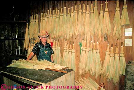 Stock Photo #14191: keywords - amish attraction bridge broom brooms country craft crafts craftsman craftsmen display displaying displays dutch handicraft handicrafts heritage history horz lancaster living make maker makes making male man merchandise mill museums occupation occupations old pennsylvania portray portrays retail sale sales sell selling shop skill skilled skills straw style tourist trade tradition traditional traveler village work workers works