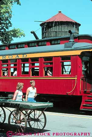Stock Photo #14209: keywords - attraction country cultural culture destination dutch excursion heritage pennsylvania people station strasburg tourist train travel traveler vert