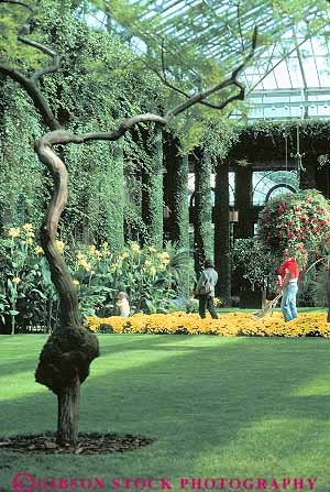 Stock Photo #14244: keywords - attraction botanical estate estates families family garden gardens greenhouse greenhouses landscape landscaped leisure longwood pennsylvania plant plants public tour touring tourist tours vert walk walking walks