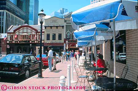 Stock Photo #11207: keywords -  buildings cafe cafes center cities city cityscape cityscapes downtown horz market outdoor outside pennsylvania people pittsburgh relax relaxing sidewalk square street streets summer umbrellas urban warm