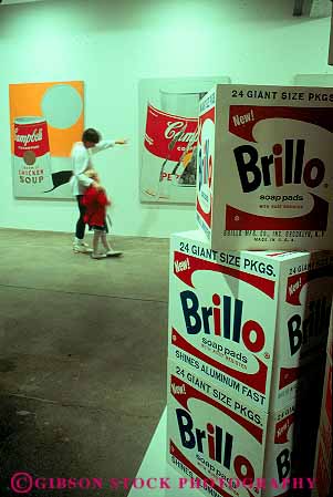Stock Photo #11219: keywords -  americana andy art artists display displaying displays exhibit exhibiting exhibits museum museums pennsylvania pittsburgh vert warhol