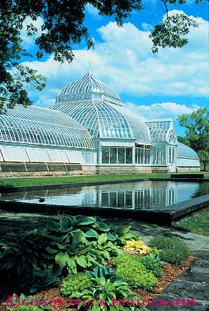 Stock Photo #11220: keywords - botanical conservatories conservatory garden gardens glass greenhouse greenhouses house pennsylvania phipps pittsburgh pond ponds vert