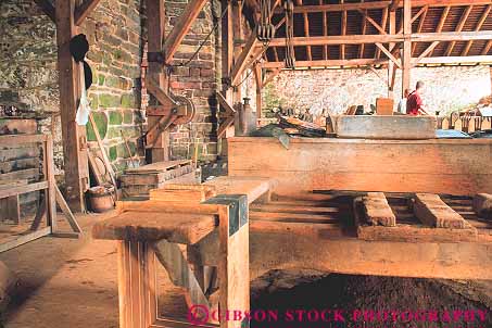 Stock Photo #14255: keywords - american beam building buildings early equipment factories factory furnace historic history hopewell horz industrial industry interior manufacture manufacturing men national old park parks pennsylvania post public rural site sites stone vintage wood wooden working
