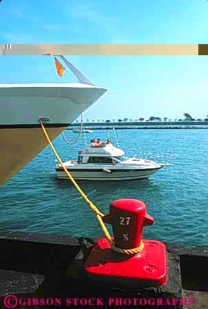 Stock Photo #8988: keywords -  boat boating cabin chicago cruise cruiser dock docked freshwater illinois lake leisure michigan moor moored motorboat outdoor outside people recreation ship vert yacht