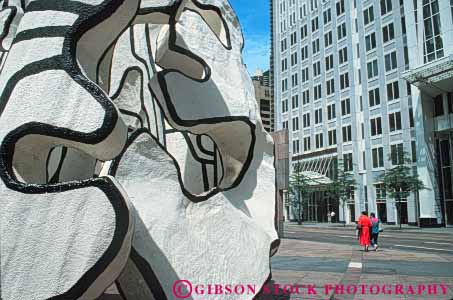 Stock Photo #9008: keywords - abstract abstraction abstracts art beast chicago cities city downtown horz illinois monument public sculpture sculptures standing urban with