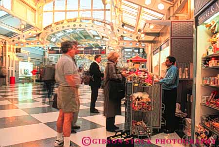 Stock Photo #9012: keywords - airport business buy buyers buying chicago commerce concourse horz illinois impulse ohare people purchase purchasing retail sell sellers selling shop shopper shoppers shopping urban vendor vendors