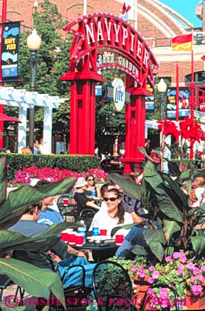 Stock Photo #9033: keywords -  activities activity amusement attraction beer cafe cafes chicago fun game games garden illinois navy park patio patios people pier play plaza plazas recreation relax relaxed relaxing ride rides summer tourist travel vert