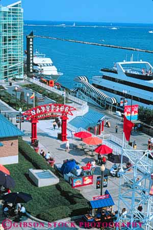 Stock Photo #9038: keywords -  activities activity aerial amusement attraction chicago elevate elevated fun game games illinois navy overhead park pier play recreation ride rides summer tourist travel vert view