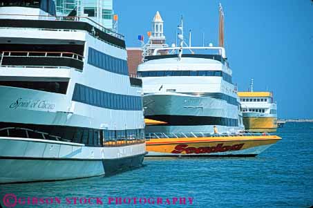 Stock Photo #9042: keywords - activities activity amusement attraction boat boats chicago clean design dock docked fun game games horz illinois modern navy new park pier play recreation ride rides ship ships sleek style summer tour tourist travel