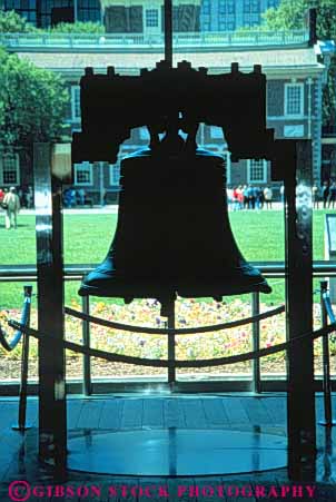 Stock Photo #3388: keywords -  antique bell display historic history independence liberty national park pennsylvania philadelphia vert