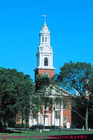 Stock Photo #9258: keywords - architecture building buildings campus campuses church churches college colleges colonial connecticut education green haven high higher institution new steeple steeples tall united universities university vert yale