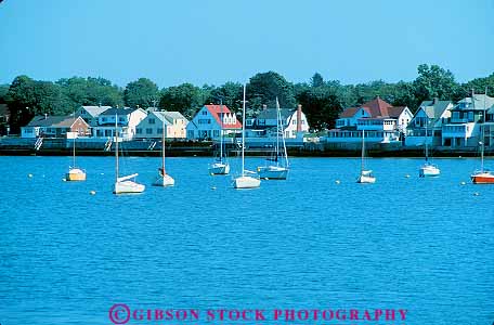 Stock Photo #13671: keywords -  anchored bay bays boats calm coast coastal connecticut cove coves england haven home homes horz houses hven in lagoon lagoons landscape moor moored new peaceful protected quiet region sailboat sailboats scenery scenic serene shore shoreline water waterfront