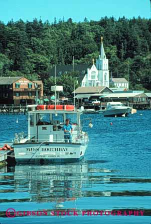 Stock Photo #9177: keywords -  boat boats boothbay calm cleans coast coastal community cove england harbor harbors maine man marina marinas new ocean sea seashore shore shoreline town towns vert water