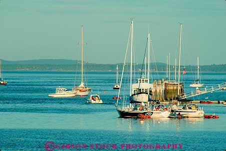 Stock Photo #14290: keywords -  belfast boat boats calm coast coastal coves england fishing flat harbor harbors horz in landscape maine moor moored new ocean peaceful people protect protected protecting quiet region scenery scenic sea serene shore shoreline still village