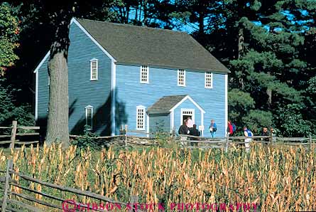 Stock Photo #14357: keywords -  architecture building buildings colonial design england farm farms friends historic history horz living massachusetts meetinghouse museum museums new old people region sturbridge style village villages vintage
