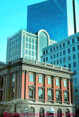 Stock Photo #19491: keywords - architectural architecture boston brick building buildings business center cities city commercial compare compares comparing comparison contrast contrasting contrasts design differ difference different differs district downtown england glass highrise massachusetts modern new office offices old region size sized sizes state steel style urban variable varies variety vary vert