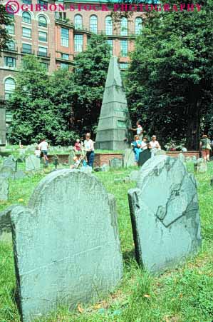 Stock Photo #9763: keywords -  american ancestors antique boston burying cemeteries cities city cometary england granary grave graves gravesites gravestone gravestones graveyard ground headstone headstones historic history massachusetts new old people site sites urban vert vintage visit