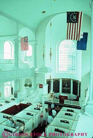 Stock Photo #9764: keywords -  american architecture boston church churches cities city colonial design england historic history interior interiors massachusetts new north old site sites style tradition traditional urban vert