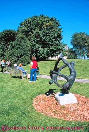 Stock Photo #9207: keywords - art berkshires england landscape landscaping massachusetts museum museums new norman outdoor outside rockwell sculpture sculptures stockbridge tourists vert
