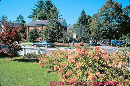 Stock Photo #14371: keywords -  berkshire berkshires destination downtown elm hill hills horz massachusetts quaint small stockbridge street streets town towns travel vacation