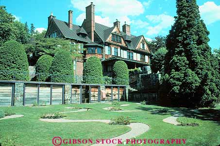 Stock Photo #14373: keywords -  berkshire berkshires building destination estate estates hill hills historic home horz house mansion mansions massachusetts naumkeag stockbridge travel vacation