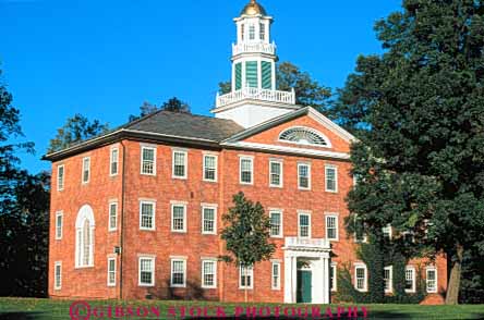 Stock Photo #9220: keywords - architecture berkshires college colonial design griffon hall horz massachusetts style traditional williams williamstown