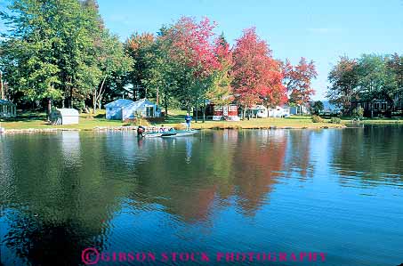 Stock Photo #14382: keywords -  autumn berkshire berkshires boat boating boats cheshire clam color cottage cottages destination fall fisherman fishermen fishing flat foliage hill hills horz lake lakes lawn man massachusetts season serene shore shoreline travel vacation water