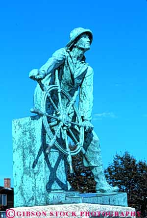 Stock Photo #9232: keywords -  ann cape captain coast coastal commemorate commemorates commemorating dedicate dedicated england fishermens gloucester maritime massachusetts memorial memorials metal new ocean quaint seashore ship shore shoreline small statue statues town towns vert