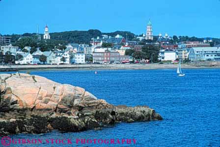 Stock Photo #9233: keywords -  ann beach cape coast coastal england gloucester horz landscape massachusetts new ocean of quaint scenery scenic sea seashore shore shoreline small town towns water