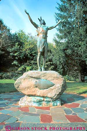 Stock Photo #19529: keywords -  american bronze charlemont commemorate commemorates commemorating england hail indian massachusetts metal mohawk monument monuments native new people person region sculpture sculptures state statue statues sunrise trail tribute tributes vert
