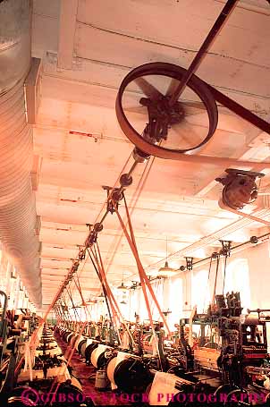 Stock Photo #14417: keywords - american and automate automated automation belt belts bott building cotton england equipment fabric fabrics factories factory historic history industrial industry loom looms lowell machine machinery machines manufacture manufacturing massachusetts mill national new park parks pulley pulleys region system systems textile textiles vert weave weaves weaving