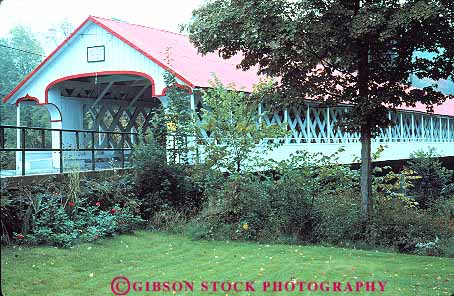 Stock Photo #14452: keywords -  ashuelot bridge bridges covered design england hampshire historic horz landmark landmarks new old region tradition traditional vintage wood wooden
