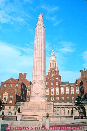 Stock Photo #9275: keywords - and building buildings cities city cityscape cityscapes commemorate commemorates court england high house i island memorial memorials municipal new one providence rhode tall tower towers vert war world ww