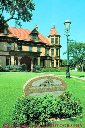Stock Photo #18069: keywords -  architecture building city historic home homes house houses in mansion mansions oklahoma old overholser vert vintage