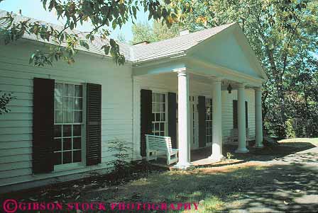 Stock Photo #14576: keywords -  cottage delano franklin georgia getaway historic home horz house little president presidential presidents retreat roosevelt site sites springs warm white