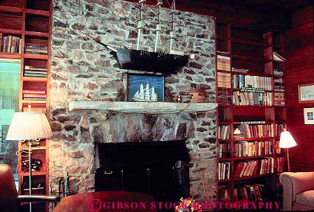 Stock Photo #14577: keywords -  cottage delano fireplace fireplaces franklin georgia getaway historic home horz house interior little old president presidential presidents retreat rock roosevelt site sites springs stone vintage warm white