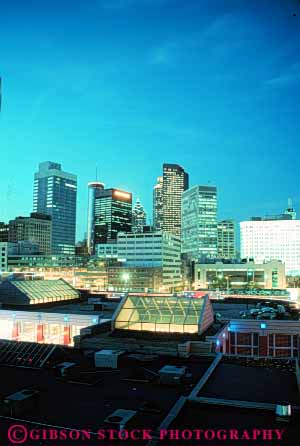 Stock Photo #7727: keywords -  america american architecture atlanta building buildings business center cities city cityscape cityscapes dark downtown dusk evening georgia high lights modern new night office rise skyline skylines south urban usa vert