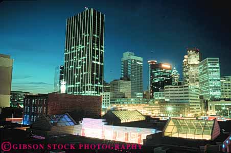 Stock Photo #7728: keywords -  america american architecture atlanta building buildings business center cities city cityscape cityscapes dark downtown dusk evening georgia high horz lights modern new night office rise skyline skylines south urban usa