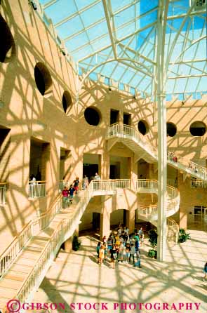 Stock Photo #11621: keywords -  architecture atlanta atrium ceiling design downtown fernbank georgia glass interior modern museum museums new skylight south southern style urban vert