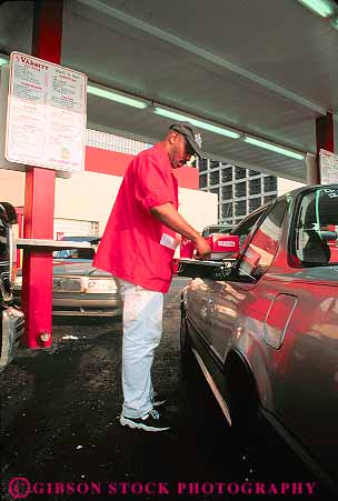 Stock Photo #11632: keywords -  african american atlanta auto car career drive ethnic food georgia hop in job jobs male man minority occupation occupations outdoor outside people service south southern up varsity vert vocation waiter walk work worker workers working works