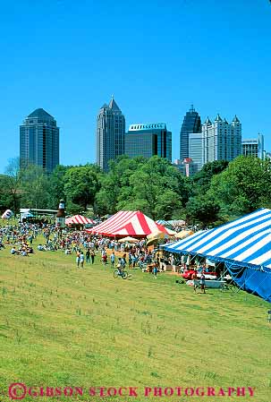 Stock Photo #11636: keywords -  activity annual atlanta buildings cities city cityscape cityscapes dogwood downtown event events fair fairs festival festivals fun georgia municipal park parks people piedmont play playing public recreation skyline skylines social spring tent tents urban vert