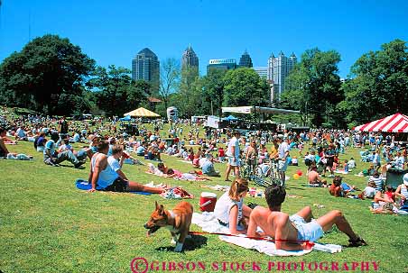 Stock Photo #11639: keywords - activity annual atlanta city crowd crowds dogwood event events fair fairs festival festivals fun georgia grass group groups horz in lawn municipal park parks people piedmont play playing public recreation relax relaxed relaxing sit social spring sunbath sunbathing