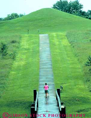Stock Photo #14614: keywords - american center ceremonial cultural culture earth georgia historic indian lodge lodges monument mound mounds national native north ocmulgee ocmulogee people person reconstructed reconstruction replica replicas trail vert woman