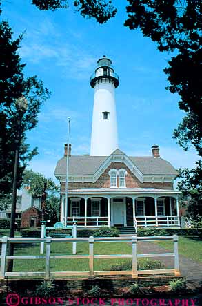 Stock Photo #14655: keywords -  building coast coastal communities community cylinder cylindrical destination georgia high historic island lighthouse lighthouses resort resorts round saint shore shoreline simons st st. summer tall tower towers travel vacation vert