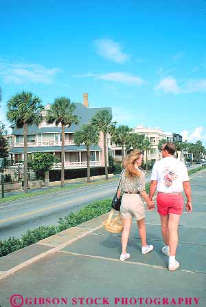 Stock Photo #14690: keywords - affection carolina charleston couple couples hands historic hold in man region seawall south southern step stepping steps summer together tourist tourists traveler travelers vert walk walker walkers walking walks woman
