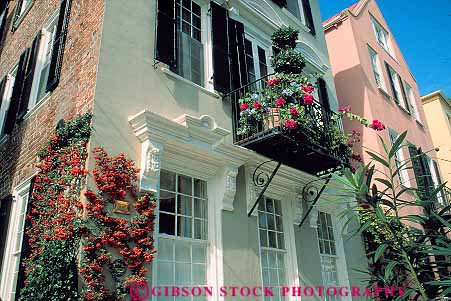 Stock Photo #13893: keywords -  architecture big building buildings carolina charleston design historic history homes horz houses large meeting neighborhood region residence residential south southern street style