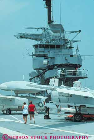 Stock Photo #9615: keywords -  aircraft attraction carolina carrier charleston maritime memorial memorials military museum museums navy patriots people point ship ships south tour tourist tourists tours vert war yorktown